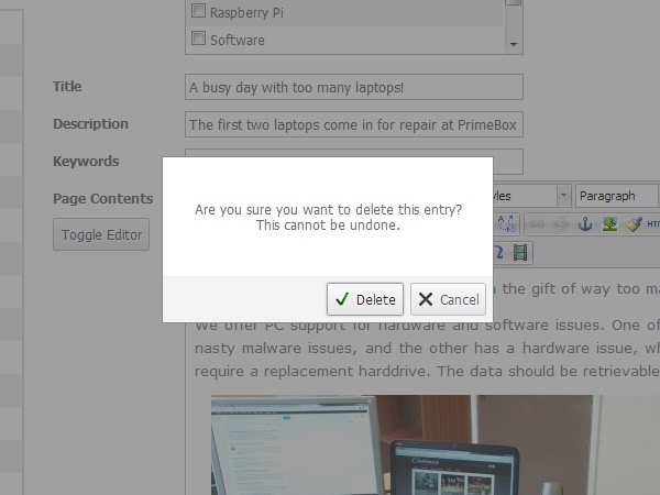 jQuery popup plugin for Primebox CMS