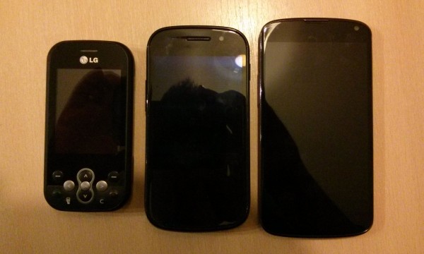 Technology gets smaller, but the devices get bigger.